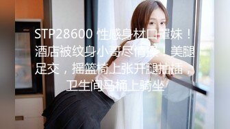 STP28600 性感身材口罩妹！酒店被纹身小哥尽情操！美腿足交，摇篮椅上张开腿抽插，卫生间马桶上骑坐