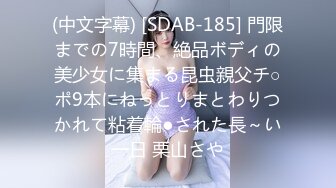 (中文字幕) [SDAB-185] 門限までの7時間、絶品ボディの美少女に集まる昆虫親父チ○ポ9本にねっとりまとわりつかれて粘着輪●された長～い一日 栗山さや