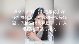 2022-7-16【老馬尋花】深夜約操騷女，撩起裙子揉搓騷逼，乳推深喉服務周到，正入爆操扶腰站立後入