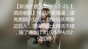 【新速片遞】 2023-7-21【酒店偷拍】情侣开房操逼，漂亮美腿小女友，超会玩扶再窗边后入，埋头吸吮大屌活不错，搞了两炮[1.81G/MP4/02:52:06]