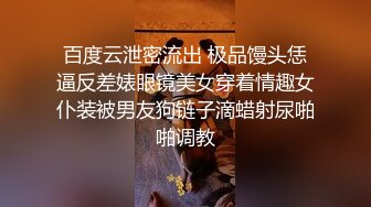 百度云泄密流出 极品馒头恁逼反差婊眼镜美女穿着情趣女仆装被男友狗链子滴蜡射尿啪啪调教